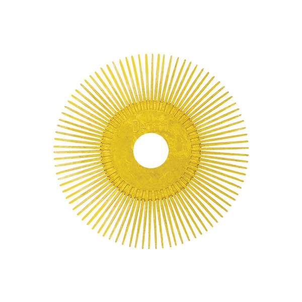 Dedeco SUNBURST 2" TS DISCS YELLOW 80 GRIT (A/O), 12PK 2483 - main