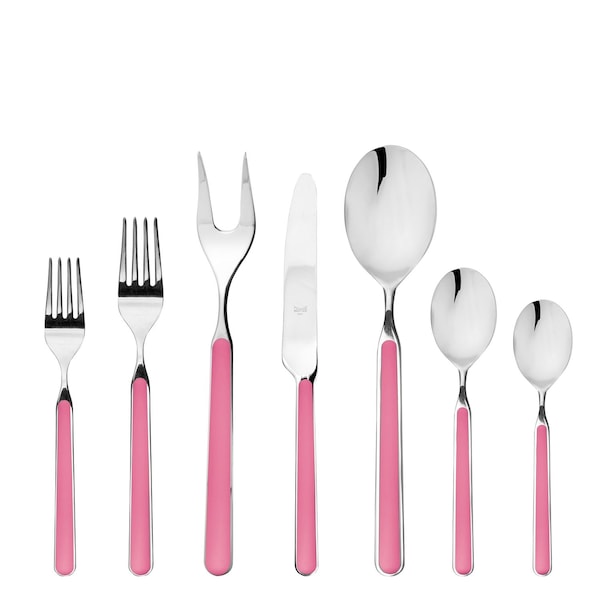 Mepra Fantasia Flatware Set - 32 Pieces - Pink 10P722032 - main