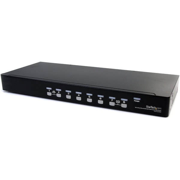 Startech.Com 8 Port Rackmount USB VGA KVM Switch w/ Audio SV831DUSBAU - main