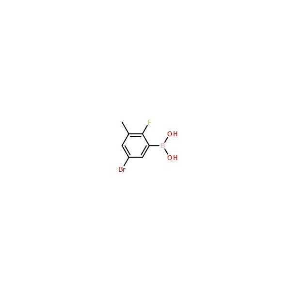 Ak Scientific 5-Bromo-2-fluoro-3-methylphenylboronic acid (5g), CAS 957120-61-5 Z1190-5g - main