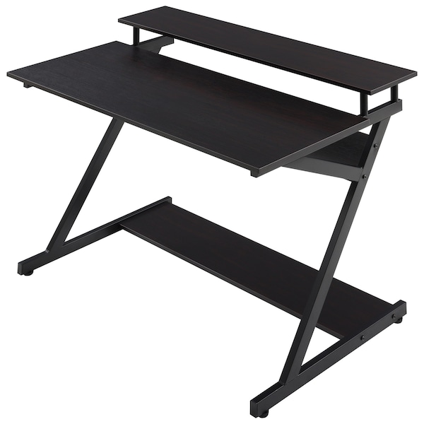 Homeroots Black Modern Versatile Writing Desk 473245 - main