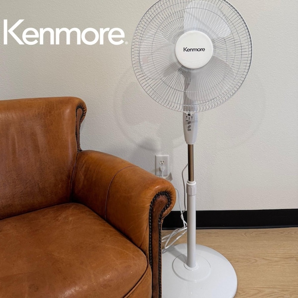 Kenmore Digital Pedestal Fan KM-60035-WH - main