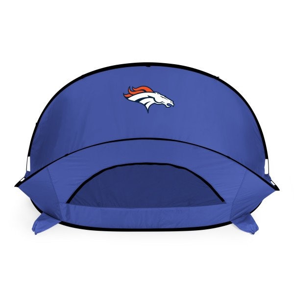 Picnic Time Family Of Brands Denver Broncos - Manta Portable Beach Tent, (Blue) 113-00-139-104-2 - main
