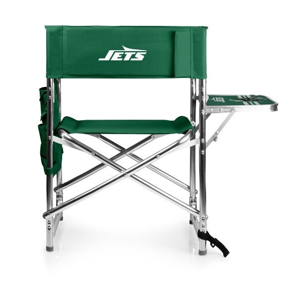 Picnic Time Family Of Brands New York Jets - Sports Chair, (Hunter Green) 809-00-121-224-2 - main