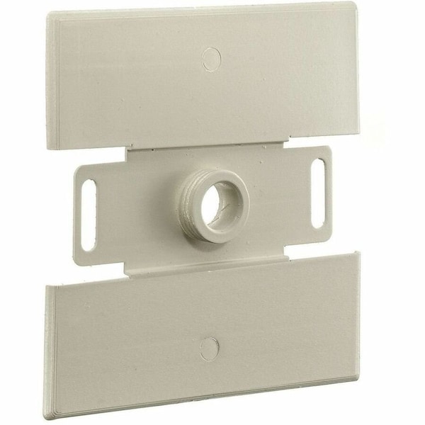Hubbell Wiring Device-Kellems Flush Plate Adapter Ivory HBL2051HIV - main