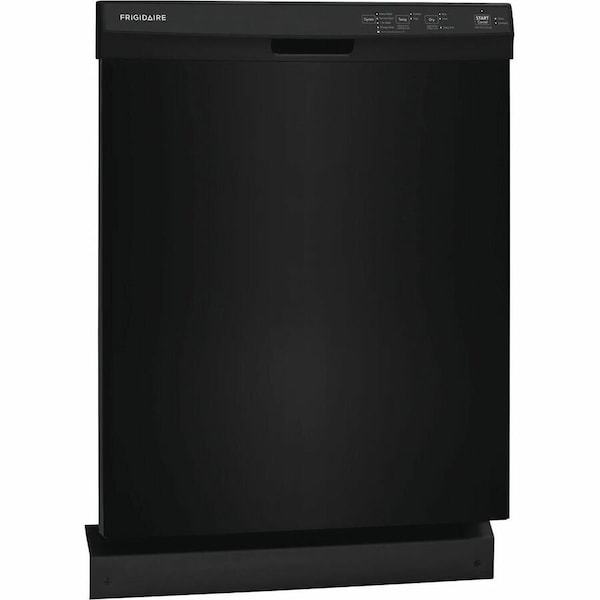Frigidaire 24" Built-In Dishwasher w/ Hard Food Disposer, Black FDPC4314AB - main