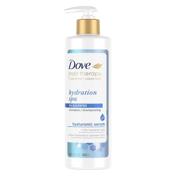 Dove Hydration Spa Shampoo, 13.5 Fluid Ounce, 4PK 68650370 - main