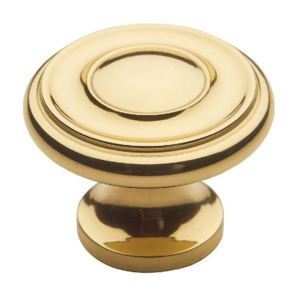 Baldwin Cabinet Knobs Unlacquered Brass 4491031 - main