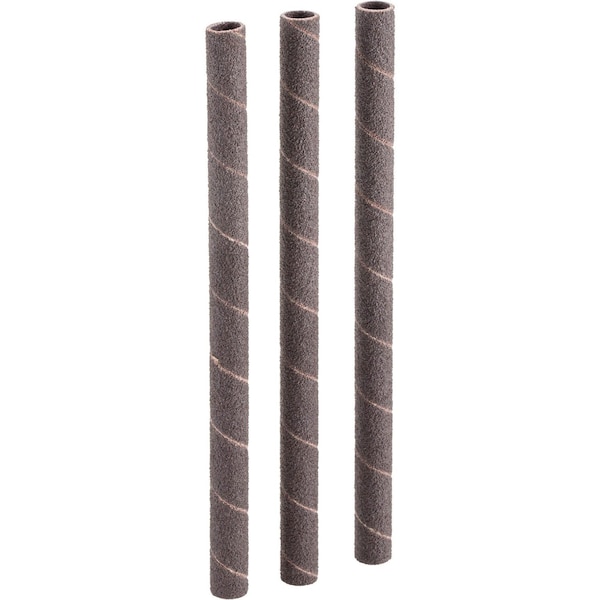 Woodstock 1/4" Dia. x 5" A/O Hard Sanding Sleeve, 100 Grit, 3PK D1402 - main
