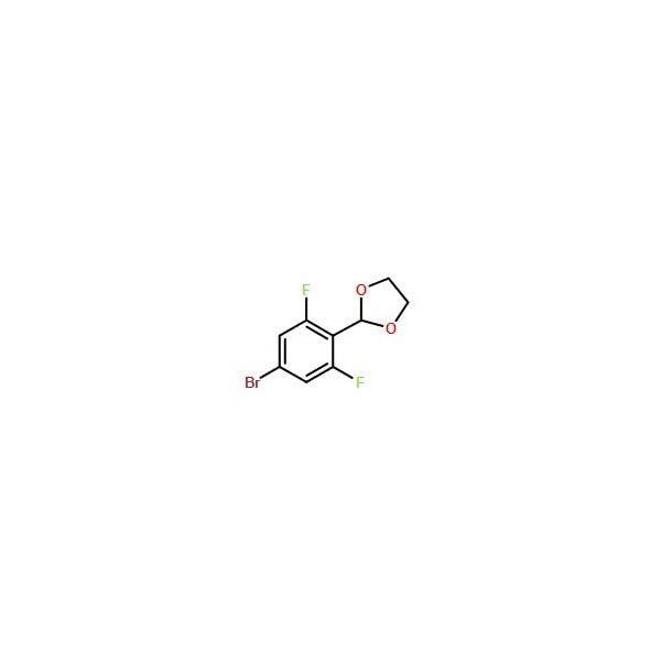 Ak Scientific 2-(4-Bromo-2, 6-difluorophenyl)-1, 3-dioxolane (5g), CAS 773087-43-7 V7713-5g - main