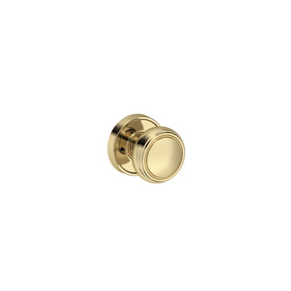 Baldwin Residential Door Knobs Privacy Reversible Non-Lacquered Brass PVBRERRR031 - main