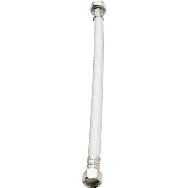 Plumb Pak EZ Series Sink Supply Tube, 1/2 in Inlet, Flare Inlet, 1/2 in Outlet, FIP Outlet, 20 in L PP23848 - main