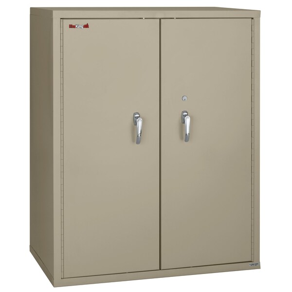 Fireking Storage Cabinet, 1 Hr Fire Rated, 44" High Pewter CF4436-DPE - main