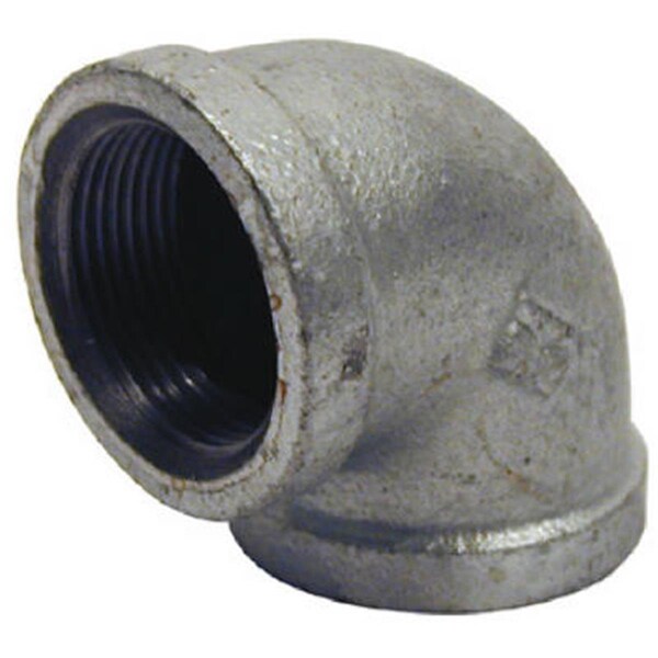 Pannext Fittings G-L9010 1 in. Galvanized 90 Degree Equal Elbow 446206 - main