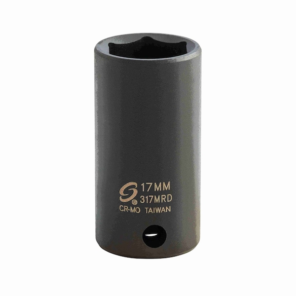 Sunex 3/8 in Drive 17Mm Semi-Deep Impact Socket 317MRD - main