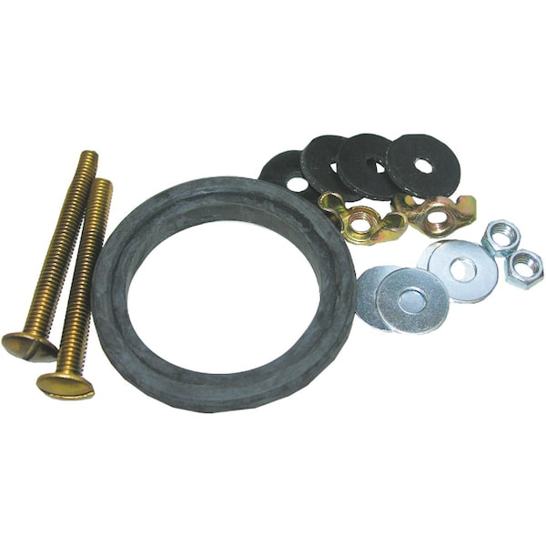 Westlake Pipe & Fittings Eljer Toilet Tank To Bowl Bolt Kit with Gasket 4/1/3815 - main