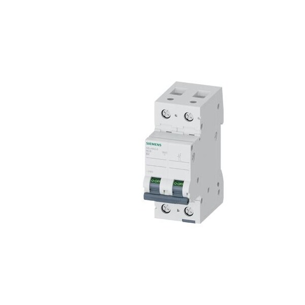 Siemens Miniature circuit breaker 230 V 10kA, 1+N-pole, B, 2A 5SL4502-6 - main