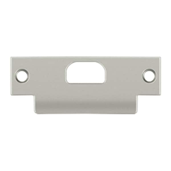 Dendesigns 4.87 x 1.25 in. T Strike with Hole, Satin Nickel Solid DE829689 - main