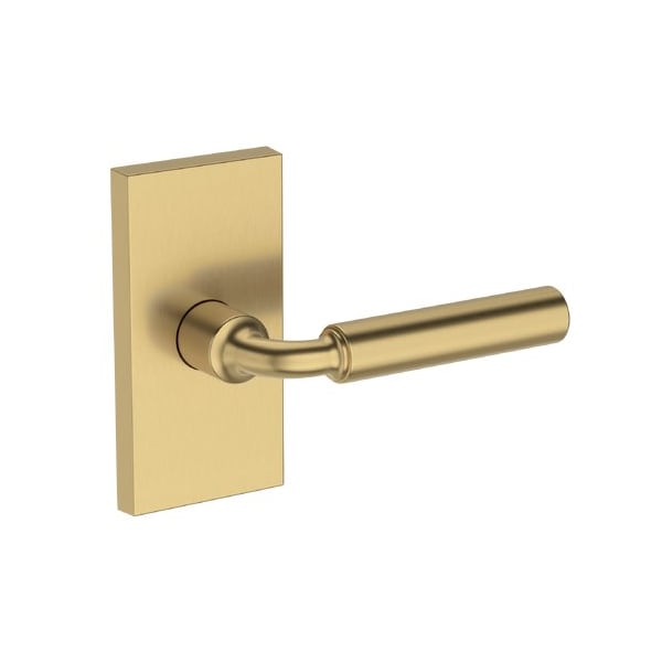 Baldwin Residential Door Levers Full Dummy Right Hand Lifetime Satin Brass FDLACCFR044 - main