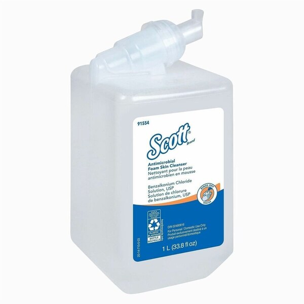Scott 1L Foam Hand Soap Bottle 91554 - main