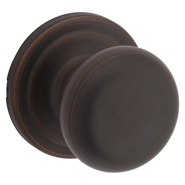 Kwikset Door Knob, Venetian Bronze, 138 to 134 in Thick Door, 214 in Strike 720J11PCP6AL - main