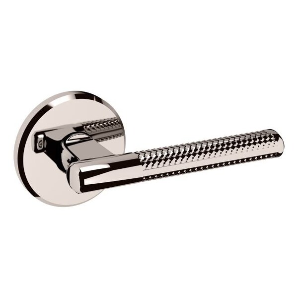 Baldwin Baldwin Preconfigured L015 Lever with R016 Rose Right Hand Half Dummy Lock Lifetime Bright L015055RDM - main