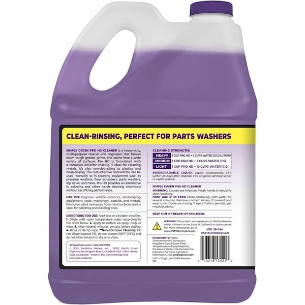 Simple Green Pro Heavy Duty Cleaner & Degreaser, 1 gal 13421 - main