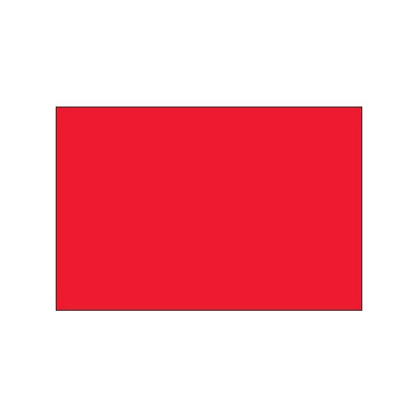 Bsc Preferred 4 x 6'' Fluorescent Red Inventory Rectangle Labels DL635G - main