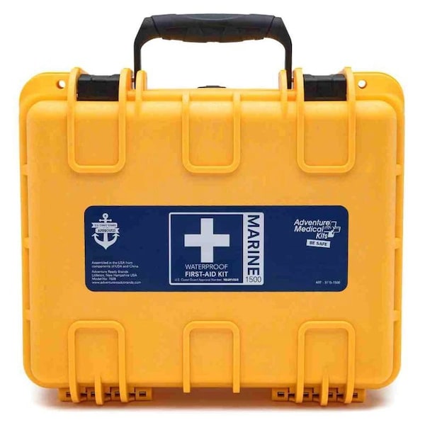 Adventure Medical First Aid Kit and Housing, Plastic Box, 243 Components, 8 People Served 0115-1500 - main