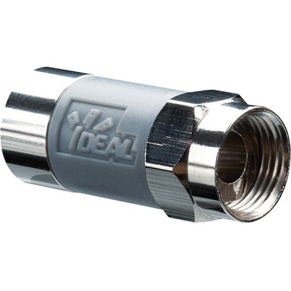Ideal RG6 F tool-Less Cmprcon Gry/50, PK50 85-168 - main