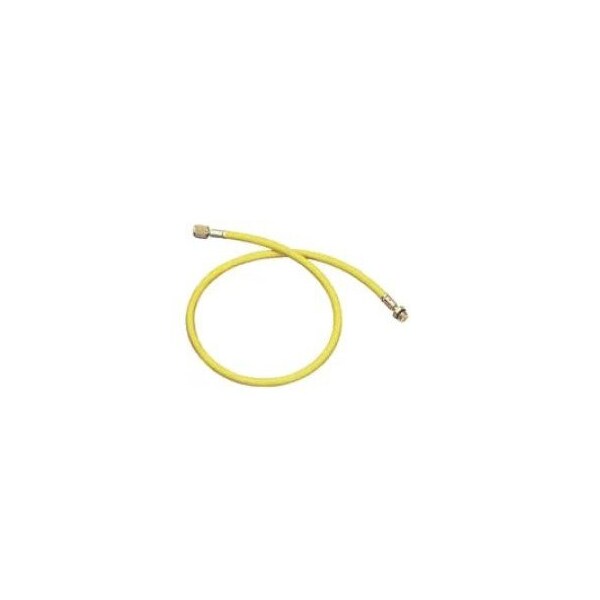Mastercool HOSE Yellow 72" R134a w/Shut-off Valve ME84722 - main