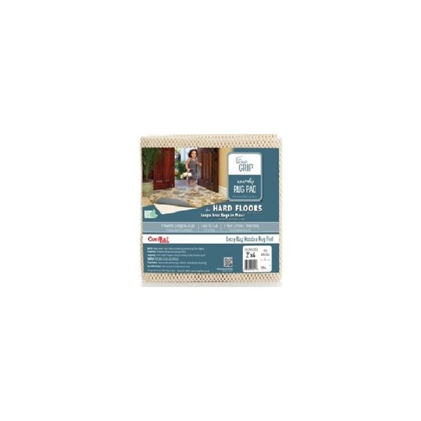 Con-Tact Brand Rug Pad Eco Stay 5 ft. W X 8 ft. L Reversible Polyester Indoor Cream VATG-V14738-06 - main