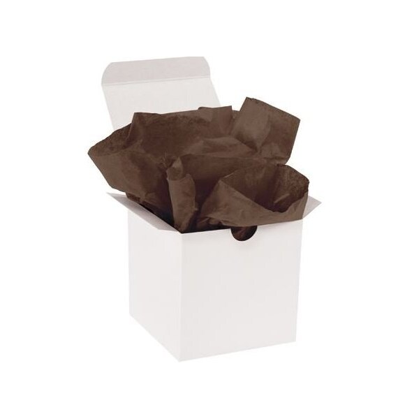 Bubblefast 480 20 x 30'' Brown Gift Grade Tissue Paper BFT2030Y - main