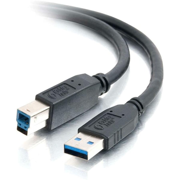 C2G 1m USB 3.0 A Male to B Male Cable (3.2ft) 54173 - main