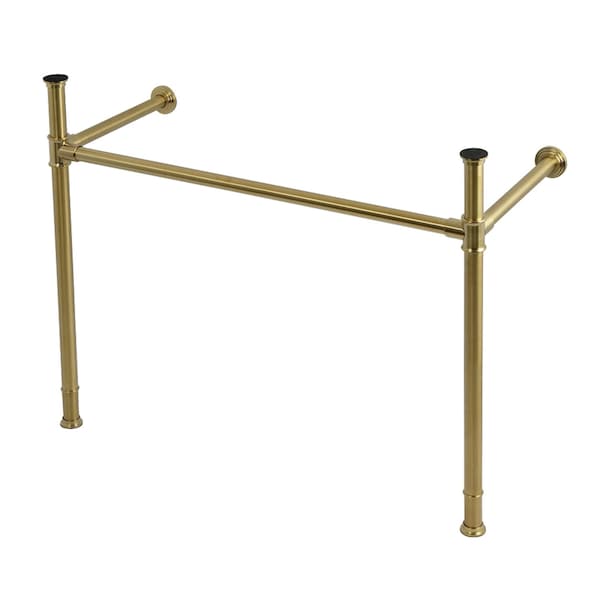 Kingston Brass Stainless Steel Console Sink Legs, Brushed Brass VPB34417 - main