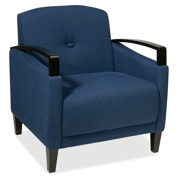 Ave 6 Collection: Main Street Chair, Wood Back, 30 in W 29-1/2" L 32" H, Fabric Seat MST51-W17 - main