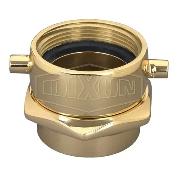 Dixon The Right Connection 23-270 Open Snoot Pin Lug Adapter, 2-1/2 in, FNST x FNPT, Cast Brass, Domestic SF250F-P - main