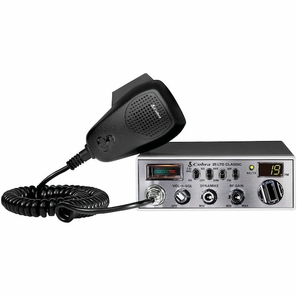 Cobra Electronics CB Radio, 4W, 6-13/32"W CCBP25LT01 - main