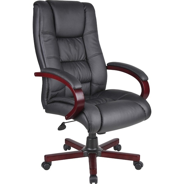 Boss High Back Executive Wood Finished Chairs B8991-M - main