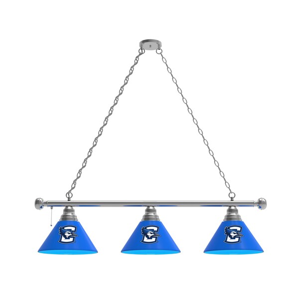 Holland Bar Stool Co Creighton 3 Shade Billiard Light, Chrome Fixture BL3CHCrghtn - main