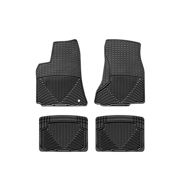 Weathertech Black, Front and Rear All Weather Floor Mats W69-W20 - main