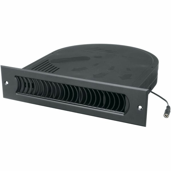 Middle Atlantic Quiet-Cool Cabinet Cooler - 50 CFM - 2.8" Height x 10.6" Width x 10.2" Depth - Black CAB-COOL50 - main