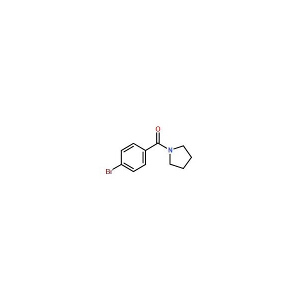 Ak Scientific 4-(Pyrrolidinylcarbonyl)bromobenzene (5g), CAS 5543-27-1 V6589-5g - main
