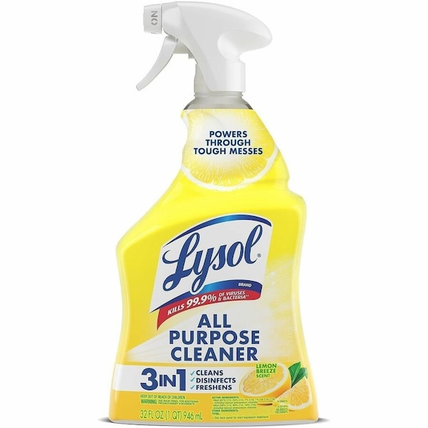 Lysol CLEANER, ALL PURP, YW, 12PK 75352 - main