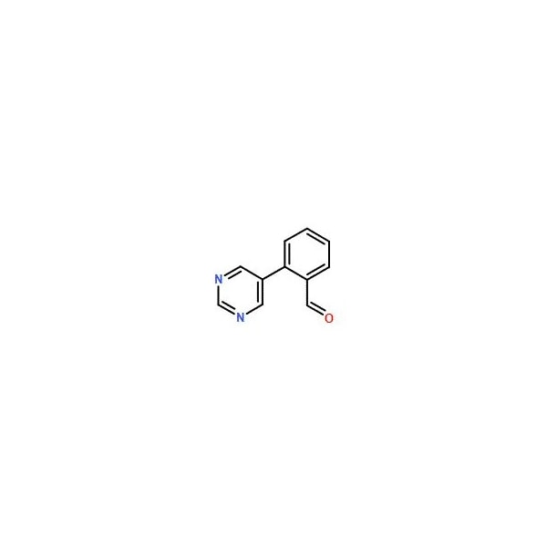 Ak Scientific 2-Pyrimidin-5-yl-benzaldehyde (5g), CAS 640769-71-7 W7588-5g - main