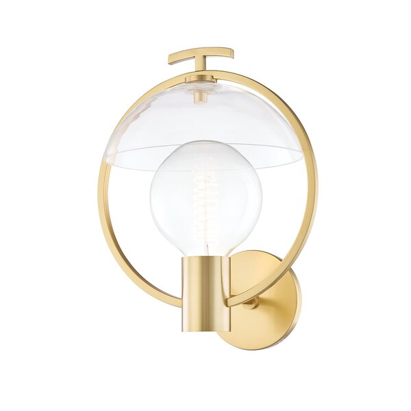 Mitzi Ringo 1 Light Wall Sconce 24 In. Aged Brass H387101-AGB - main