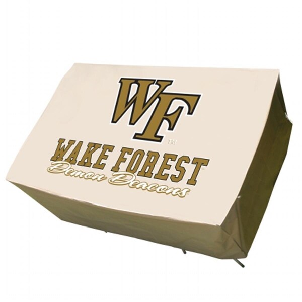 Rarity Wake Forest Demon Deacons Rectangle Patio Table Cover RA3680158 - main