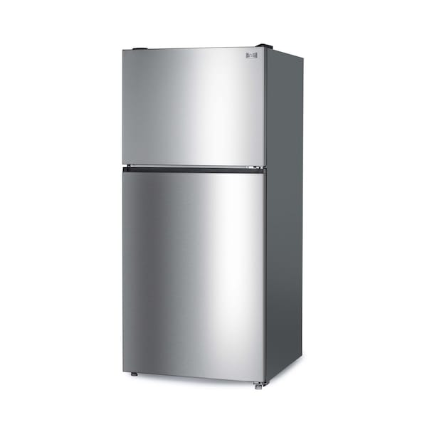 Black&Decker 20.1 cu. Ft. Top Mount Refrigerator / Freezer -Stainless Look BR2010JS - main