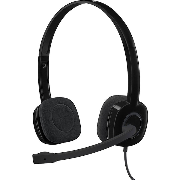 Logitech Stereo Headset H151, Black, 4PK LOG981000587 - main