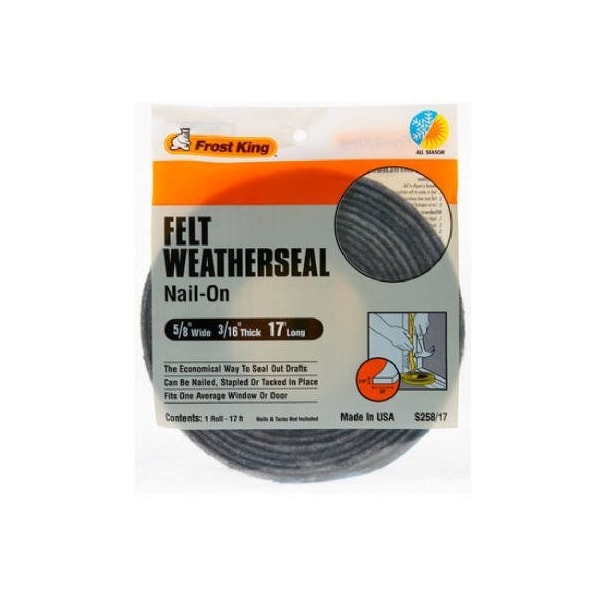 Thermwell Products 5/8X3/16 Mp Wthr Strip S258/17H - main